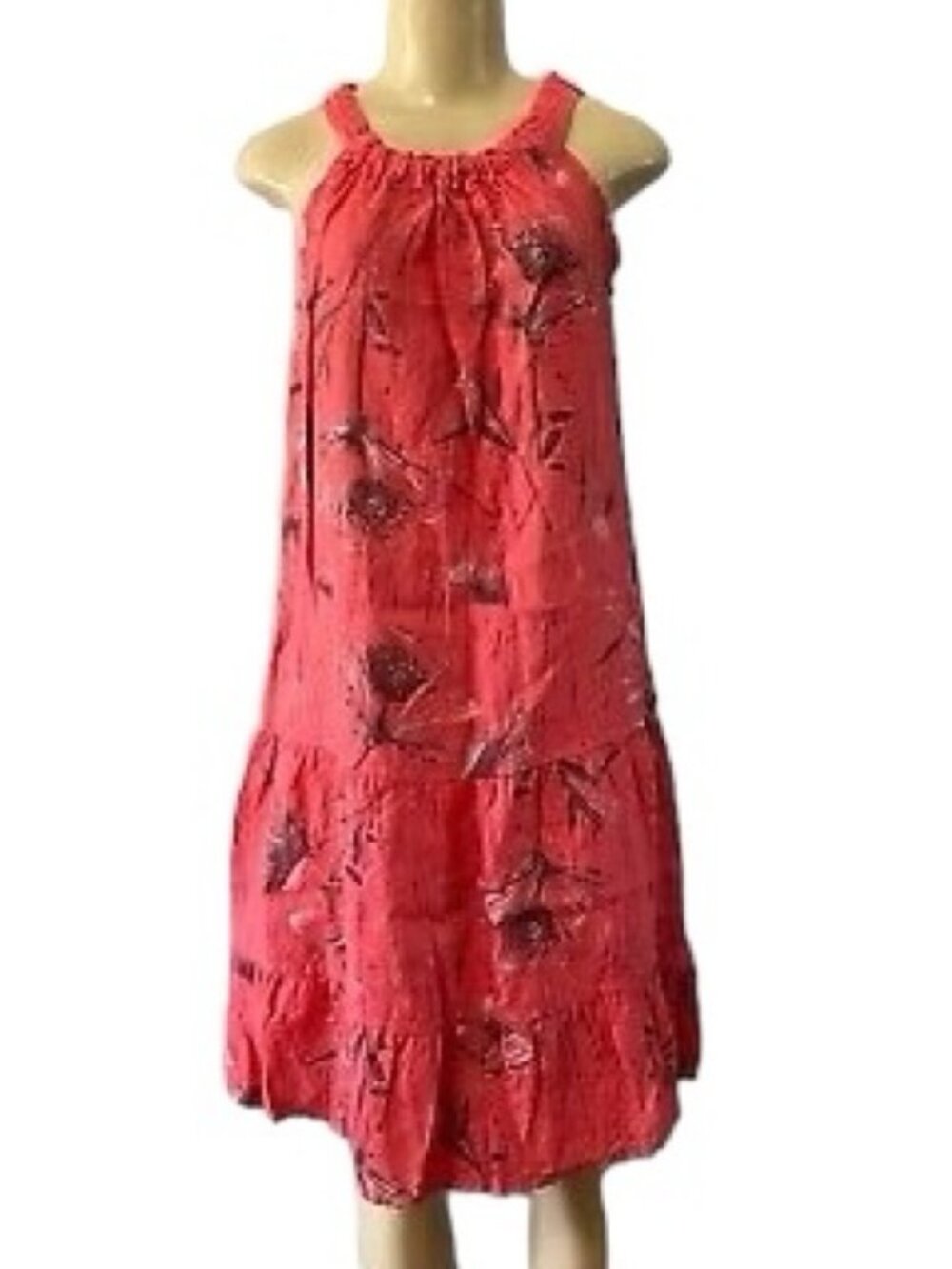 Bellambra Tiered Linen Midi Dress